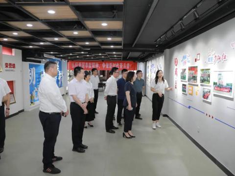 团省委副书记张迎春来bti体育集团调研共青团工作