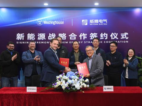 bti体育电气与西屋电气正式达玉成球新能源战术合作